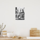 Poster Les Colonistes Américains Se Déclarent Eux-Mêmes (Cuisine)