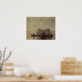 Poster Les commerçants de fourrures qui détruisent le Mis (Cuisine)