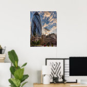 Poster Les concombres de Londres (Bureau à domicile)