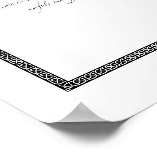 Poster Les conseils de Franklin (Coin)