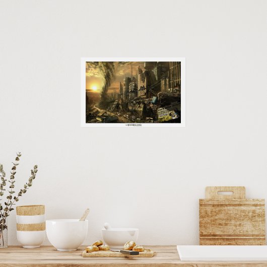 Poster Les conséquences (Cuisine)