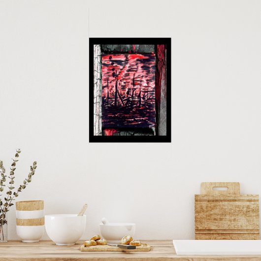 Poster Les conséquences (Cuisine)