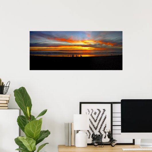 Poster Les conséquences des incendies (Bureau à domicile)