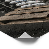 Poster Les conséquences du charbon anthracite (Coin)