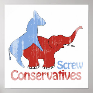 Poster Les conservateurs de vis se sont fanés