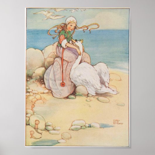 Poster Les contes de Hans Andersen de Mabel L. Attwell (Devant)