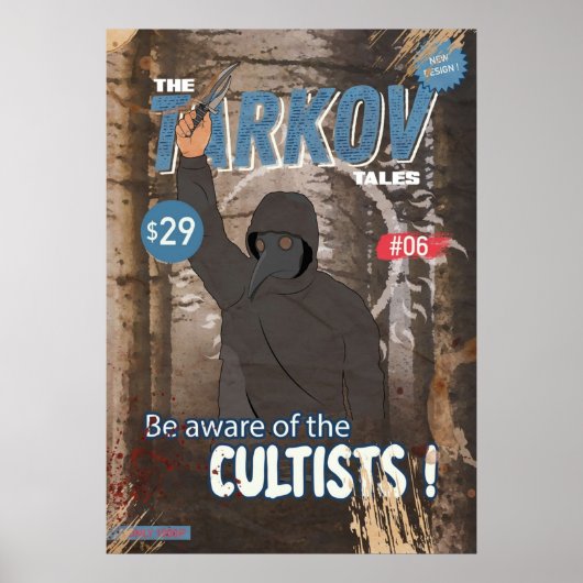 Poster Les Contes de Tarkov 06 Fuir de Tarkov Cultis (Devant)