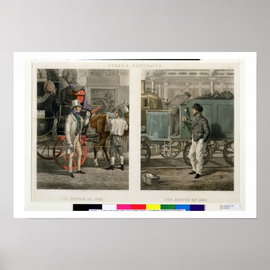 Poster Les contrastes de Fore : Le conducteur de 1832, Le (Devant)