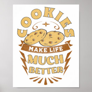 Poster les cookies améliorent la qualité des cookies