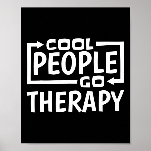 Poster Les cool vont à la thérapie (Devant)
