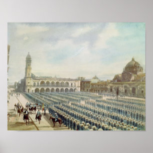 Poster Les corps expéditionnaires espagnols en Vera Cruz