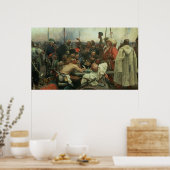 Poster Les cosaques de Zaporozhye (Cuisine)