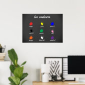 Poster Les Couleurs (Bureau à domicile)