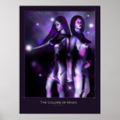 Poster Les couleurs de la magie (Devant)