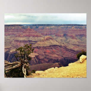 Poster Les couleurs de l'affiche du Grand Canyon