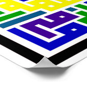 Poster Les couleurs de l'Islam (Coin)