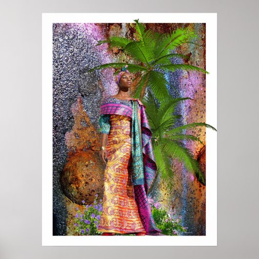 Poster Les couleurs de mon monde (Devant)