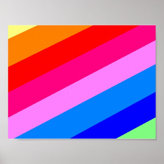 Poster les couleurs d'été (Devant)