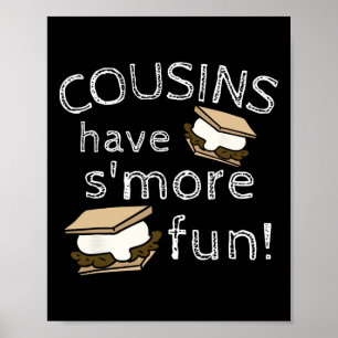 Poster Les Cousins Ont Plus Amusants Vacances Familiales