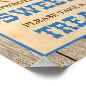 Poster Les cowboys sont doux Veuillez prendre un signe de (Coin)