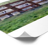 Poster les cowdogs à la clôture (Coin)