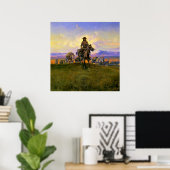 Poster « Les créateurs de romance » Art occidental par Ch (Bureau à domicile)