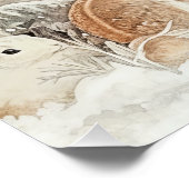 Poster Les Créatures Des Bois Les Lapins (Coin)
