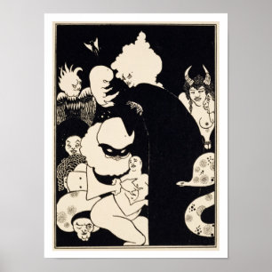 Poster Les créatures étranges de Lucian, illustration d