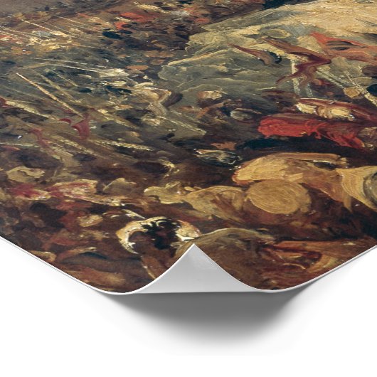 Poster Les Croisés Avant Jérusalem (Coin)