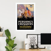 Poster Les Croisés de Pershing (Bureau à domicile)