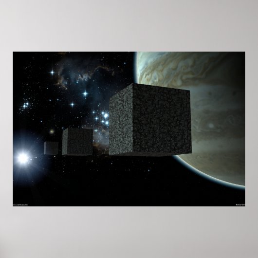 Poster Les Cubes (Devant)