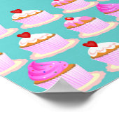 Poster Les cupaquettes sont sucrées (Coin)