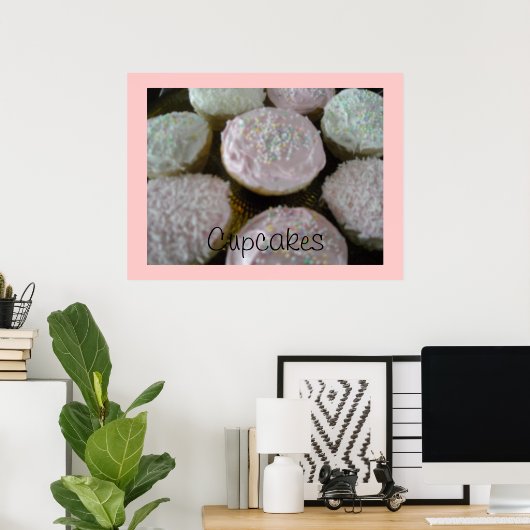 Poster Les Cupcaakes Pour Tous (Bureau à domicile)