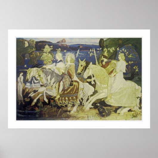 Poster Les cyclistes de Sidhe (Devant)