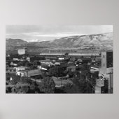 Poster Les Dalles, Oregon Dock Vue depuis 4th Street (Devant)