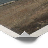 Poster Les Dalles, Oregon - Mt Hood de Columbia Rive (Coin)