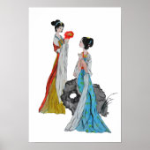 Poster Les dames chinoises anciennes (Devant)