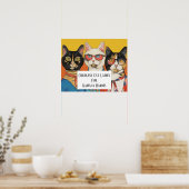 Poster Les Dames De Chat Sans Enfant Pour Kamala (Cuisine)