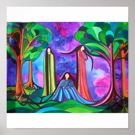 Poster Les dames de la forêt (Devant)