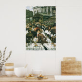 Poster Les dames de l'artiste par James Tissot, Art Vinta (Cuisine)