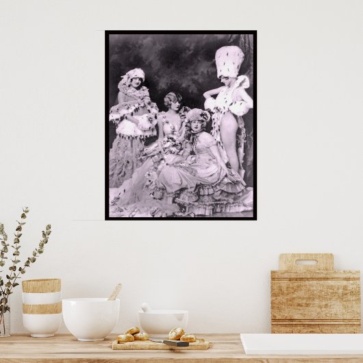 Poster Les dames de Ziegfeld (Cuisine)