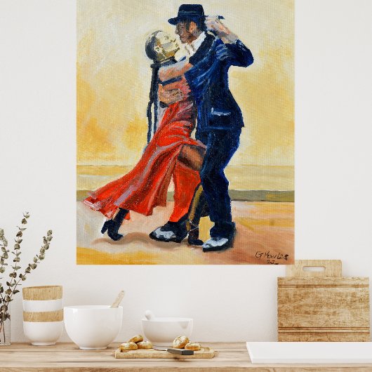 Poster Les Danseurs (Cuisine)