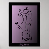 Poster Les danseurs de Tango (Devant)