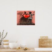 Poster Les danseurs de Valentine (Cuisine)