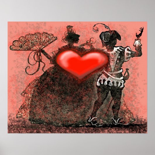 Poster Les danseurs de Valentine (Devant)
