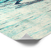 Poster Les dauphins dans l'océan Atlantique Carte postale (Coin)