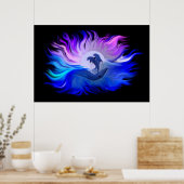 Poster Les dauphins de la lune (Cuisine)