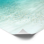 Poster Les dauphins de natation (Coin)