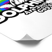 Poster Les dauphins ne sont que des requins homosexuels (Coin)