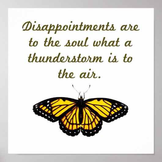 Poster Les Déceptions Sont À L'Âme (Devant)